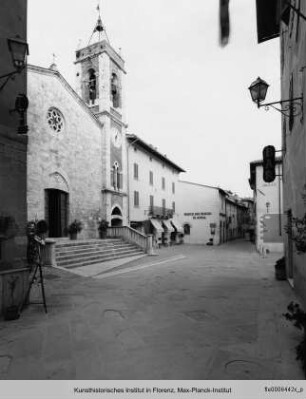 Piazza della Libertá, San Quirico d'Orcia