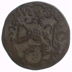 Münze, 4 Heller, 1590
