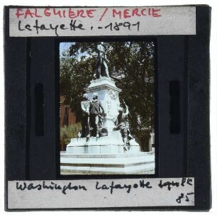 Washington, Lafayette Square, Denkmal für Major General Lafayette