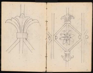 Skizzenbuch: Diverse Skizzen: Ornament
