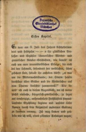 Bilder aus dem häuslichen Leben, 1