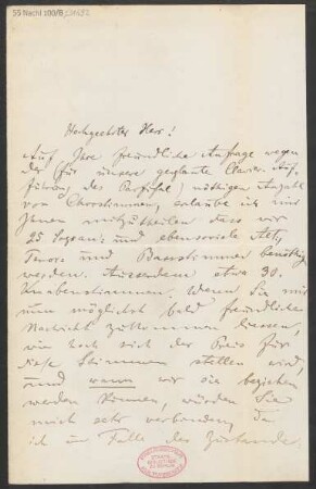 Brief an B. Schott's Söhne : 29.12.1882
