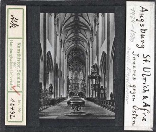 Augsburg: St. Ulrich und Afra, Inneres gen Osten