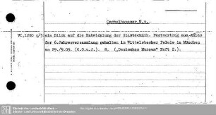 Oechelhaeuser, W. v.