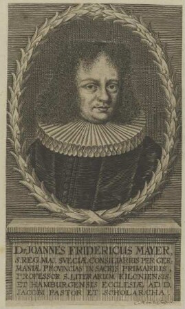 Bildnis des Joannes Fridericus Mayer