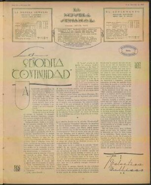 1927011516: La señorita "Continuidad"
