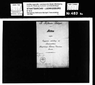 Storz, Minna (*13.10.1889 in Stuttgart); Opernelevin; ausgesch.: 1915