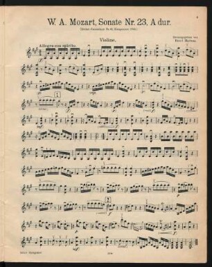 Violine[, KV 61]