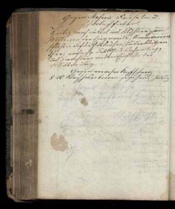 Nachgetragene medizinische Rezepte (18. Jh. - 19. Jh., 2. Hälfte)