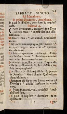 233-251, Ad Matutinum.