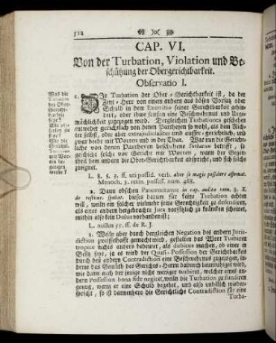 Cap. VI. - Cap. VII.