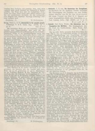 368-370 [Rezension] Koetsveld, C. E. van, Die Gleichnisse des Evangeliums, als Hausbuch für die christliche Familie
