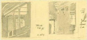 Wertheim Detailzeichnung zweier Fenster