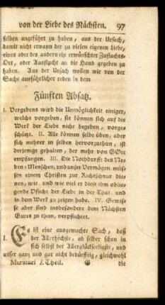 Fünften Absatz