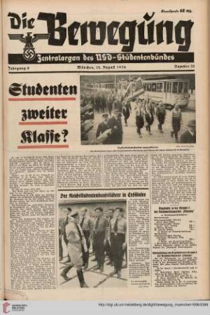 Nr. 33 (12. August 1936)