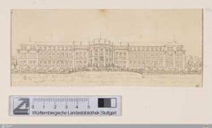 [Neues Corps de Logis von Süden]