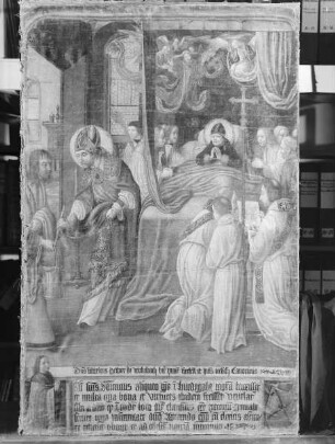 12. Bild: Tod des Heiligen Severin