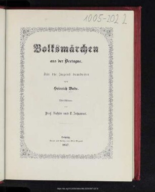 Volksmärchen aus der Bretagne
