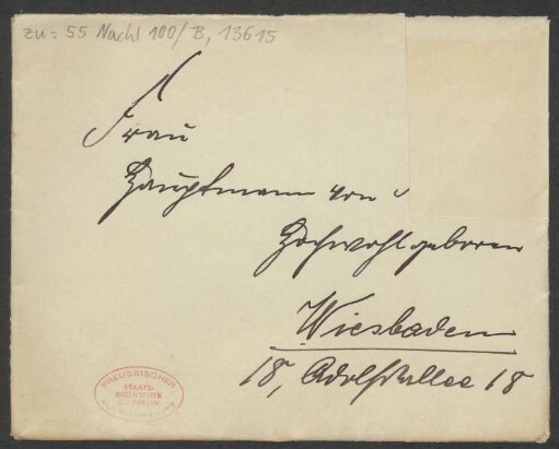 Brief an Mariette von Roell : 16.01.1901