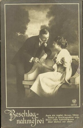 Beschlagnahmefrei - Auch die Aepfel, [...]