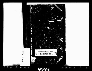 Konsensbuch von Zschocken, ehemal. Anteil des Amts Grünhain