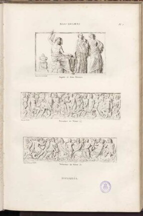 Bas-Reliefs [Pl. 1 - 32]