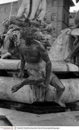 Neptunbrunnen, Faun