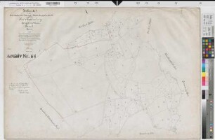 Westerkappeln (Westerkappeln), Wersen (Lotte), Zusammenlegung Wersen-Westerkappeln, Urkarte I Wersen Flur 8 Bl. 2