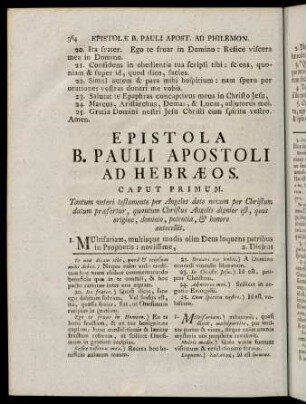 364-379, Caput I. - Caput IV.
