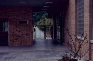 Gemeinschaftskraftwerk Veltheim: Eingang mit Pförtnerloge