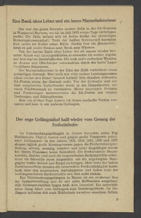 Eine Bank ohne Lehne und ein leerer Marmeladeneimer