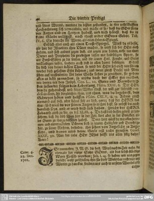 Die vierdte Predigt aus Zach. I. v. 5. 6.