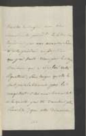 Brief von François Gabriel von Bray an Johann Jacob Kohlhaas
