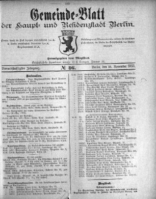1913,46: No. 46, 16. November 1913