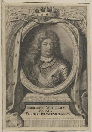 Bildnis des Fridericus Wilhelmus Magnus
