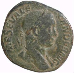 Münze, Sesterz, 222 - 231