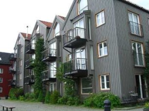 Trondheim: Moderne Wohnbebauung