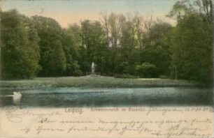 Leipzig: Schwanenteich im Rosental