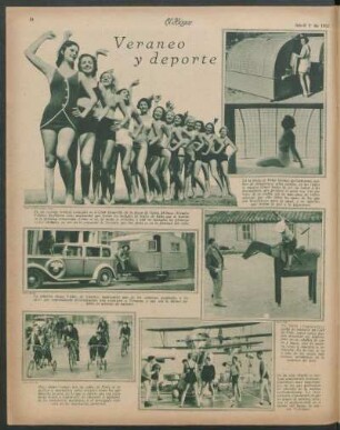 Veraneo y deporte