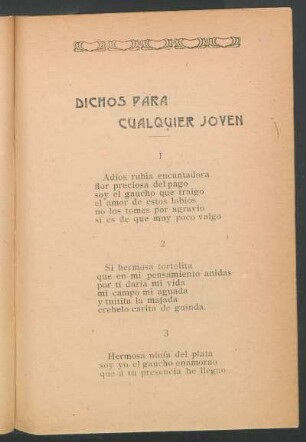 Dichos para cualquier joven