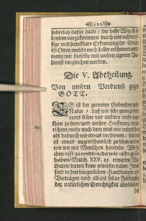 [Die V. Abtheilung. - Die VIII. Abtheilung.]