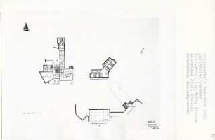 Yachthafen, Chiemsee (Diplomarbeit bei Peter Poelzig): Grundrisse Kellergeschosse 1:200