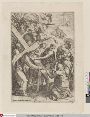 [Die Kreuztragung; Christ and Veronica; Le Portement de Croix; Luk. 23, 26-32]