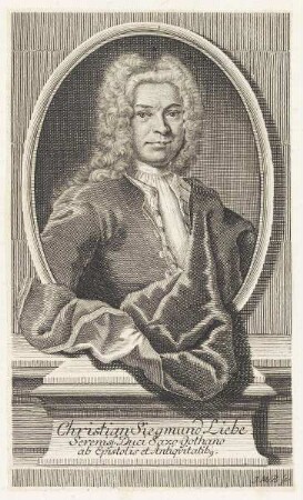 Bildnis des Christian Siegmund Liebe