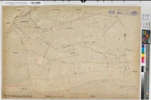 Berleburg (Bad Berleburg), Flurbereinigung Berleburg, Zuteilungskarte Flur 13