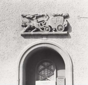 Hausmarke der ehemaligen Posthalterei