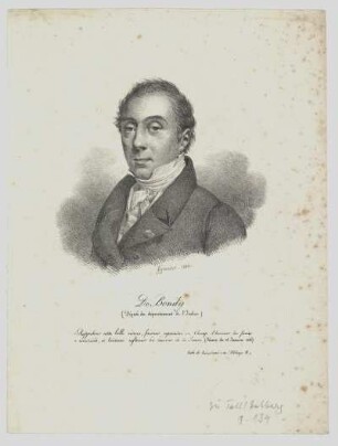 Porträt von Pierre-Marie Taillepied, comte de Bondy