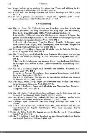 4. Volksdichtung