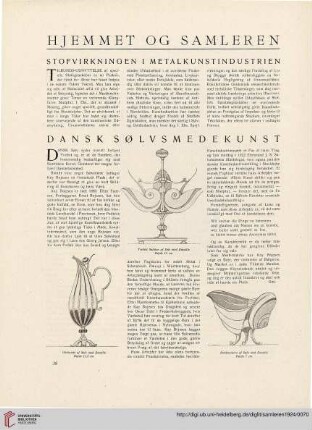 1: Dansk Sølvsmedekunst
