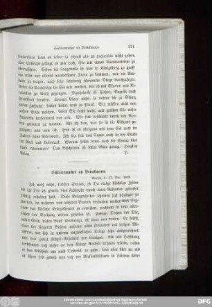 Schleiermacher an Brinckmann. Berlin, d. 17. Dec. 1809.